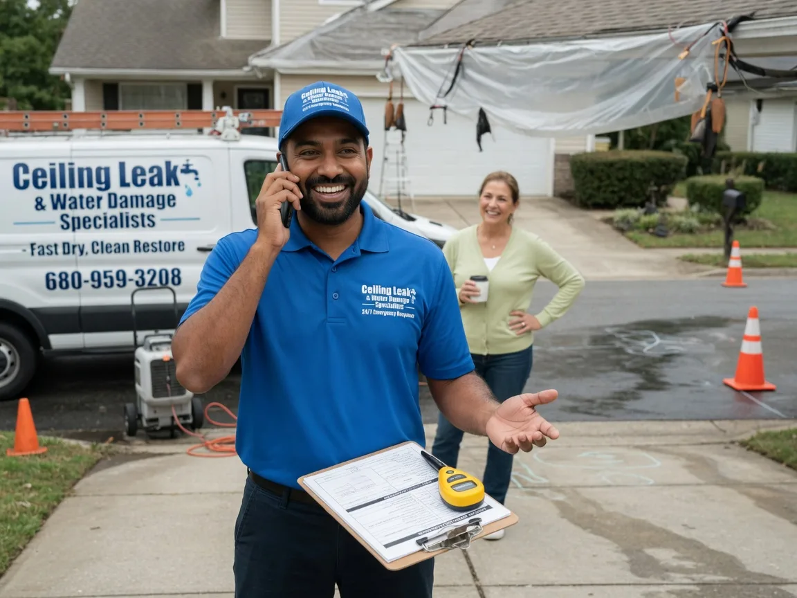 Ceiling Leak Cleanup Montpelier, VA FAQs